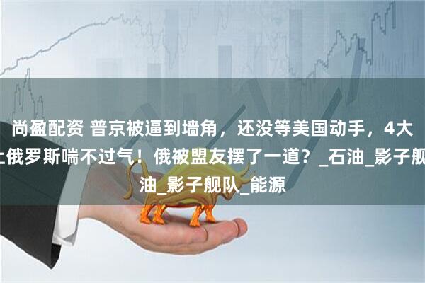 尚盈配资 普京被逼到墙角，还没等美国动手，4大压力已让俄罗斯喘不过气！俄被盟友摆了一道？_石油_影子舰队_能源