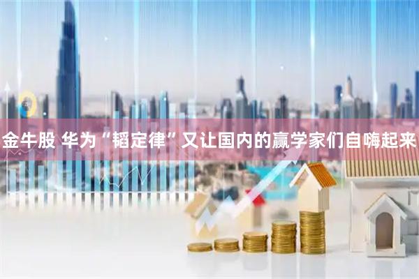 金牛股 华为“韬定律”又让国内的赢学家们自嗨起来